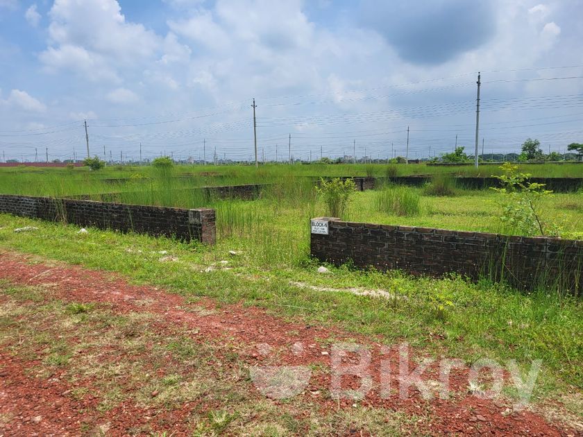 Block N Katha North Facing Plot Sell Basundhara Bikroy