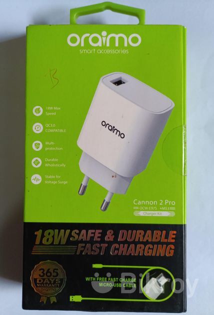 Oraimo Cannon Pro W Fast Charger For Sale In New Market Bikroy