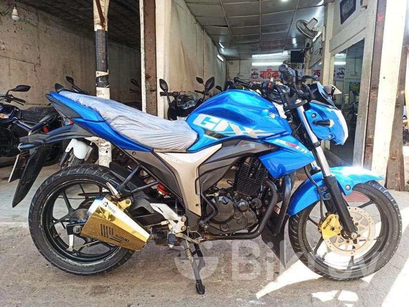 Suzuki Gixxer Blue 2021 For Sale Bandar Bazar Bikroy