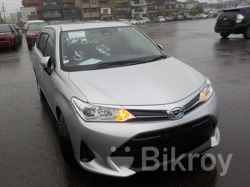 Toyota Fielder Silver Color 2019 For Sale In Baridhara Bikroy