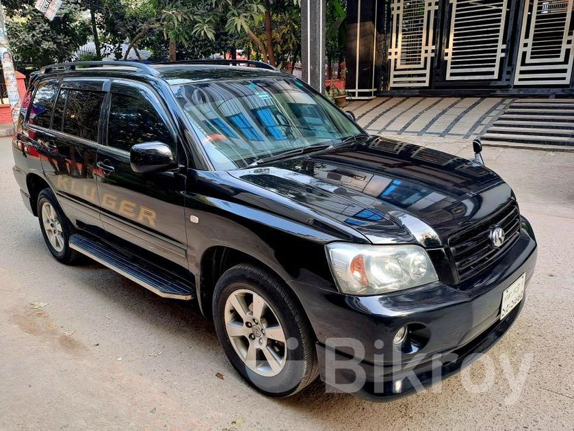 Toyota Kluger Black Color For Sale In Uttara Bikroy