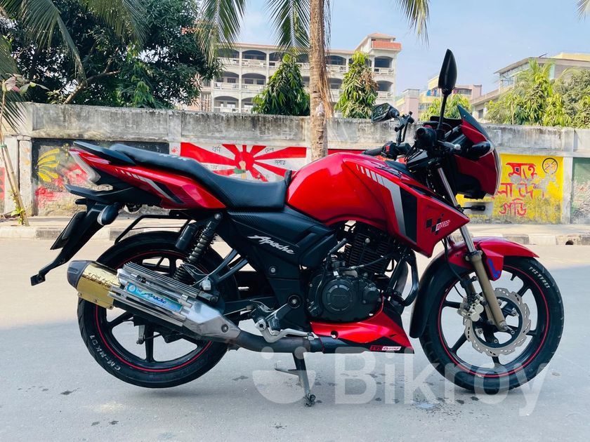 TVS Apache RTR 2v 2018 For Sale Mirpur Bikroy