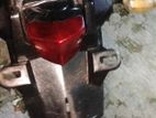Bike mudguardand light