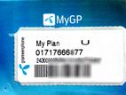 01717 666x77 Gp Vip Sim Card New