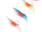 03 Pcs Soft Shrimp Fishing Lure 6cm 3g Luminous | Hook & Hunt