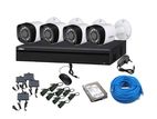 04 Pcs CCTV Camera Package