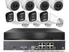 08 Pcs Cctv 8ch xvr/DVR recorder 500 gb hdd Full package CC camera