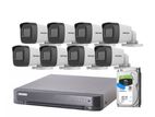 08 Pcs Hikvision Cc-Camera Total-Package (any address)cctv