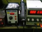 (1 hotgun quick 858d)(1-power supply koodu kc-1502dd)(1-hotgun)(kada)