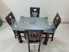 1 Medium Dining Table And 4 Chair