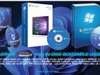 1 pc drive All in one Bootable USB Disc widows 7,10,11 Linux
