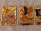 1 Pcs Golden Pokemon Card