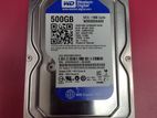 1 year Warranty WD Blue 500GB Desktop Hard Disk 7200 RPM With