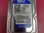 1 year Warranty WD Blue 500GB Desktop Hard Disk 7200 RPM With