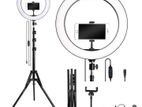 10 Inch Ring Light With Tripod Stand