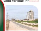 10 Katha Exclusive Ready Plot For Sale At Block- M, Aftabnagar, Dhaka.