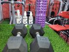 10 kg hacks dumbbelline all rubber protector