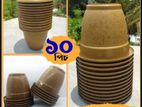 10 Pcs 8" Eco Planters Without Tray/ Combo Offer‼️