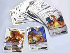 10 Pcs Silver Pokemon Card