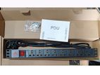 10 Port Power Distribution Unit ) For Cabinet Pdu-1u-m8-k -(NEW)