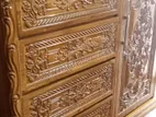 100% Chittagong সেগুন কাঠ দিয়ে তৈরি করা ওয়ারড্রব বিক্রয় হবে