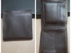 100% leather wallet