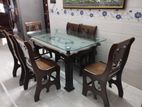 100% oak wood dinning table