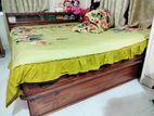 Shegun Wood Designer Box Bed