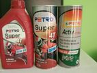 100% virgin oil based multigrade petro engine oil.