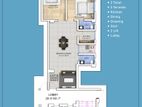 1000 sft flat 6th floor Dakshinkhan beside uttara sector-4