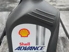 Shell Advance Ultra 10w40 ইঞ্জিন ওয়েল।