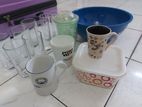 11 glass, Boal, Airtied box , waterpot