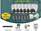 12 CCTV Camera( 2 MP ) Full HDD & Color Audio