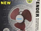 12" Defender rechargeable charger fan