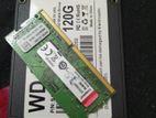 120GB SSD & 8GB RAM DDR4 Emergency Sell