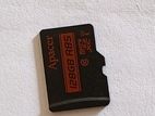 128 gb Apacer micro SD memory card| card