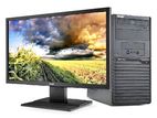 128GB SSD / 1000GB HDD RAM 4GB Graphics 2GB এবং 19"LED Monitor