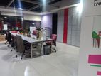 1350 Sqft furnished open commercial space rent in Gulshan Avenue
