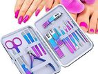 15 pieces luxury manicure set nail cutter kit