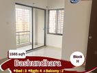 1565 sqft Exclusive Luxury Apartment Sale At block- H, Basundhara,