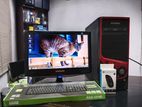 16” LED Monitor + Intel Dual Core Desktop – Full Setup