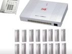 16 line pabx 16-Pcs Telephone Full Package ( Intercom ) Panasonic Set