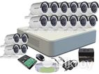 16-Pcs Camera (Hikvision Authorised).