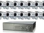 16 Piece CCTV Camera Combo Packages