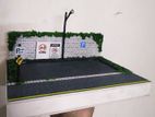 1:64 Scale Diorama with Street Light