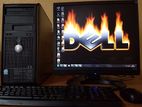 17"মনিটর DUAL CORE & RAM 4GB Computer Set