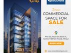 1812 Sft. Iconic Commercial Space For Sell @mirpur 13 (ground Floor)