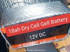 18ah Dry Gell Battery fixed Price