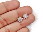 18k Gold Dimond Cut Nosepin
