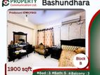 1900 sqft Ready Flat For Sale At Bashundhara R/A, Block- B, Dhaka.